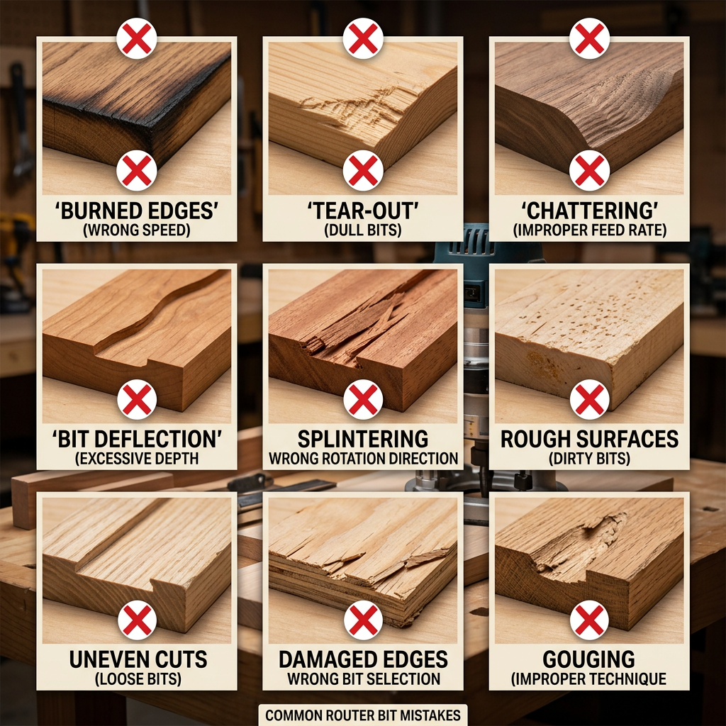 9 Router Bit Mistakes That Are Ruining Your Cuts (And How to Fix Them)