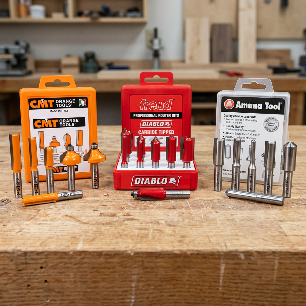 CMT vs Freud vs Amana Router Bits: Which Brand Is Actually Worth Your Money?