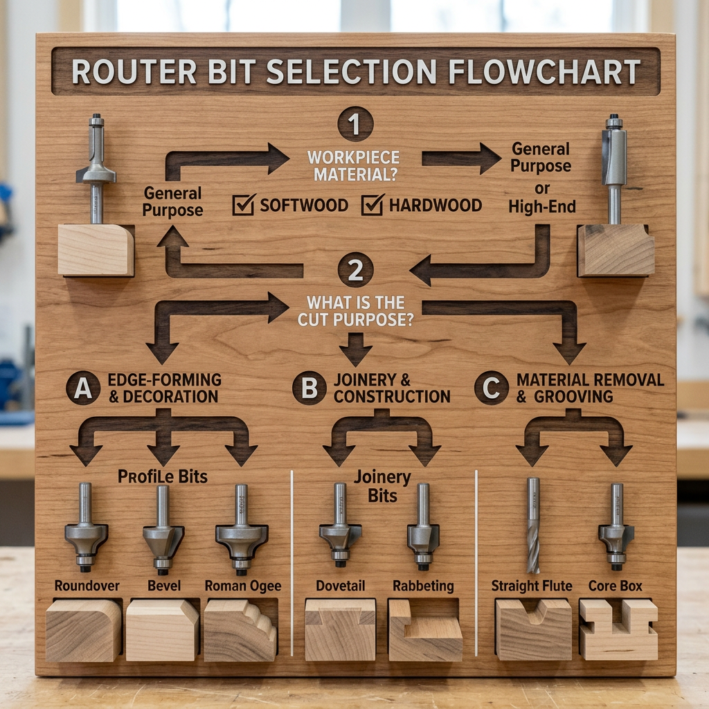 How to Choose the Right Router Bit: A Step-by-Step Decision Guide